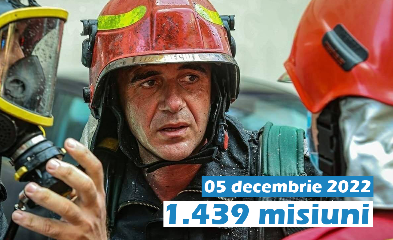 51 de incendii și peste 1.200 de cazuri SMURD, în ultimele 24 de ore