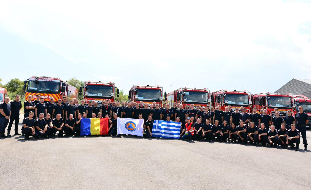 Pompierii români din cel de-al doilea contingent se întorc acasă