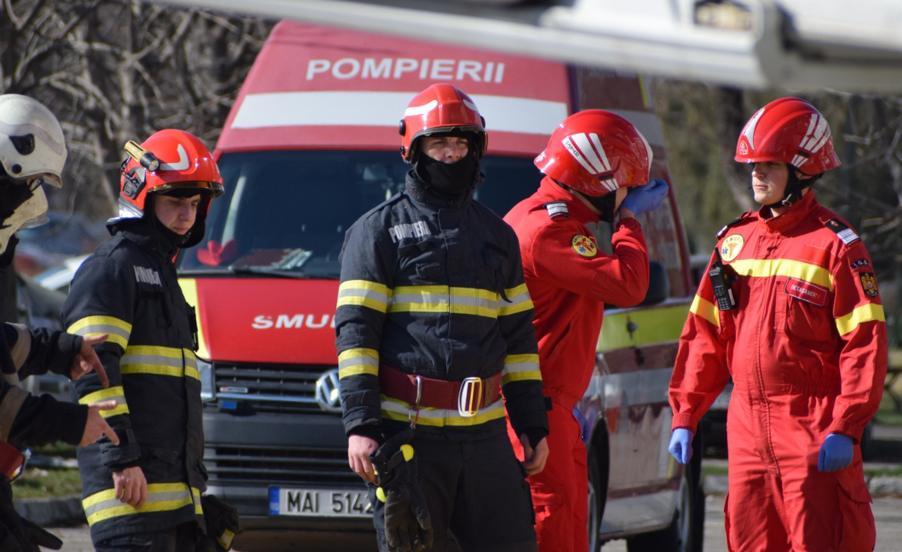 Misiunile pompierilor în ultimele 24 de ore