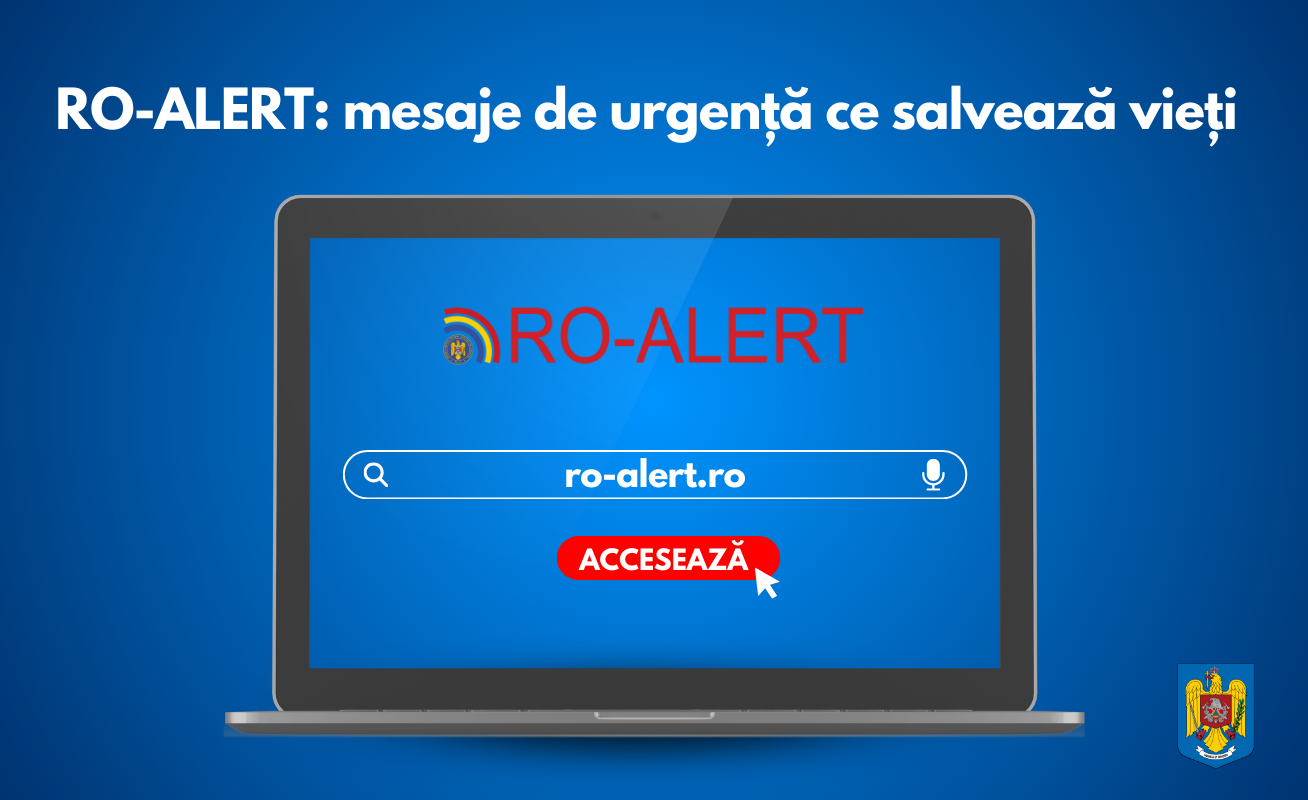 RO-ALERT: mesaje de urgență ce salvează vieți