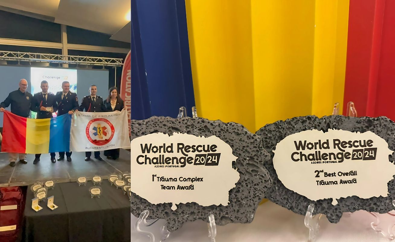 Salvatorii SMURD, campioni la World Rescue Challenge 2024