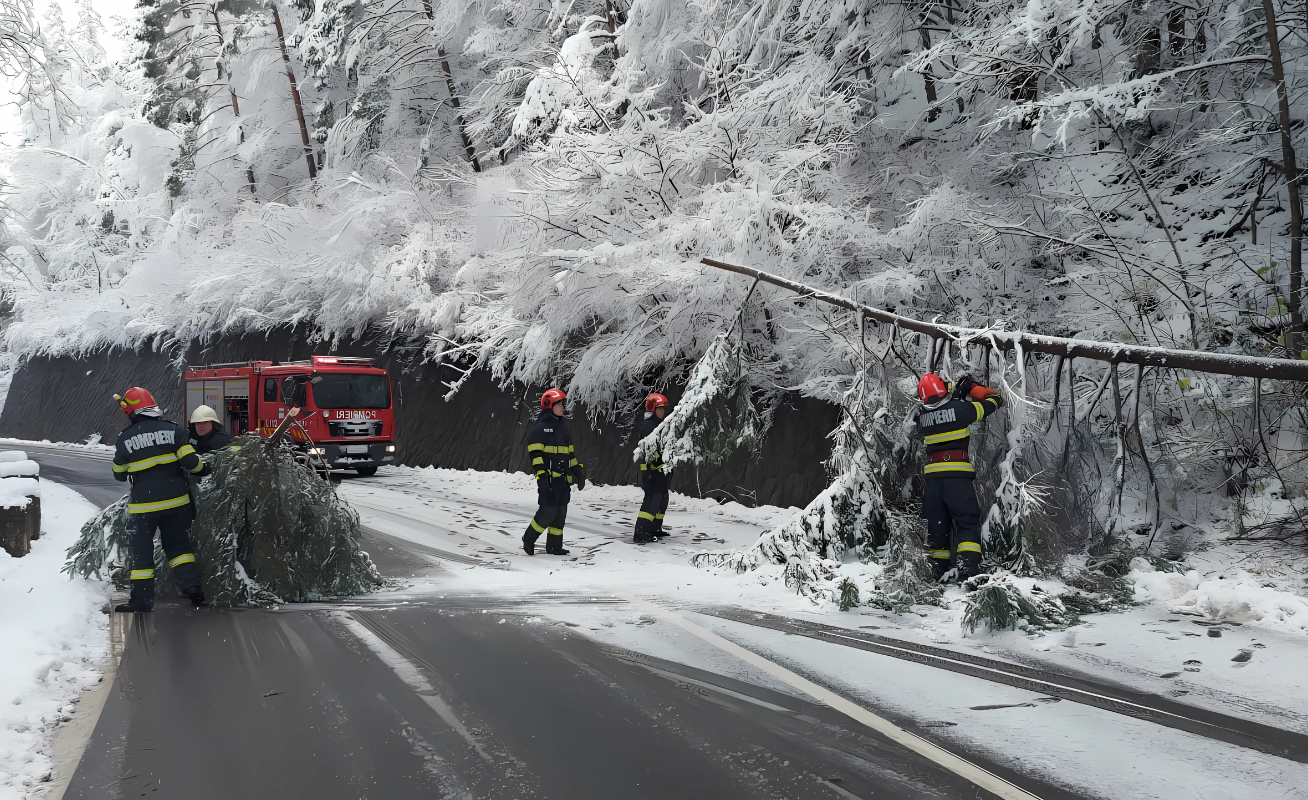 Misiunile pompierilor din ultimele 24 de ore