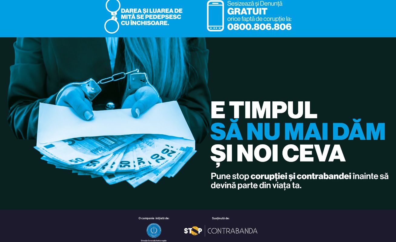 Campania DGA - „E timpul să nu mai dăm și noi ceva”