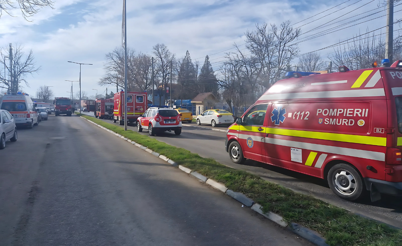 Incendiu izbucnit la Spitalul Municipal Călărași